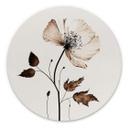 Vægcirkel Dried Flowers in Cream - Treechild – print på aluminium (Alu-Dibond)