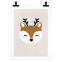 Plakat Orara Studio - Cute Reindeer