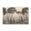 Houten Wanddecoratie Idyllisch plantenlandschap - Ms Tiff