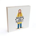 Billede af træ til at sætte op - Tohmé - Greta - 15x15 cm