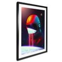 Póster astronauta con vista a la tierra - Nicebleed