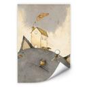 Muurprints Loske - Kattenhuis