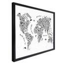 Póster mapamundi - La vuelta al mundo