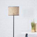 Stehleuchte Toni, beige, 154 x 30 cm, Rattan Stehlampe