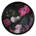 Póster Ramo Floral Estilo Mignon - Decoración Floral - Redondo