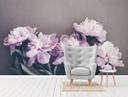 PinkPeony tapet i grå lilla - non-woven tapet Designwalls 2 - 2,55 x 3,5 m