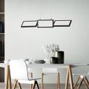 Pendelleuchte Mats, schwarz, 120 x 80,5 cm, Pendellampe