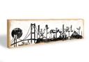 Sleutelbord Istanbul Skyline + 5 Haken