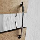 Separador de ambientes de madera Hojas florales - Álamo