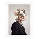 Plakat Feminine blomster - Moth