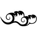 Sticker mural - Vagues 2 