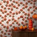Papier peint mural intissé Skandi - Échantillon rétro marquant en gris & terre cuite