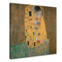 Gustav Klimt - Kysset - Lærredsprint