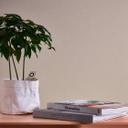 Livingwalls Vliestapete Diamonds Tapete Uni beige,