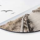 Tableau sur alu-Dibond rond Vue sur la mer Baltique