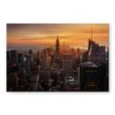 Akrylbillede Ruiz Dueso - New York ved solnedgang