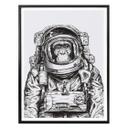 Póster Mono Espacial