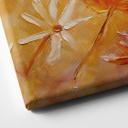 Canvasbillede Golden Blossom Rush | Botanisk kunst - Pomata
