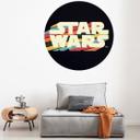 Selbstklebende Vlies Fototapete - Star Wars Typeface - 125 x 125 cm