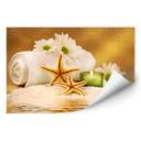 Poster autocollant - W - Candle Snow