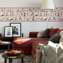 Wallsticker Fototapet Leffler Rose Fairies - Panorama