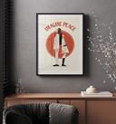 Plakat Imagine Peace - To for fred og håb - Retrodrome