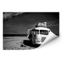 Zelfklevende Poster Depaepe - Beached Bus