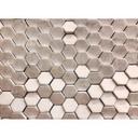 foto tapet designvægge i grå og hvidt non-woven tapet HexagonSurface 