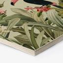 Sekskantet træ Tukan i et jungleparadis - UN Designs