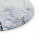 Glasbillede - Sparkling Dandelions - Treechild - Rund