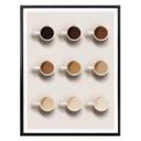 Póster Sombras de café