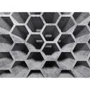 grå og sort non-woven tapet Designwalls HoneycombStructure betonlook