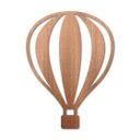 Houten Wanddecoratie Mahoniefineer Luchtballon