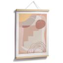 Póster Demir - Geometría en tonos tierra