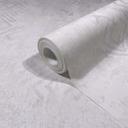 Papel pintado no tejido aspecto hormigón gráfico moderno en blanco