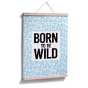 Plakat - Leopard - Born to be Wild