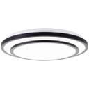 Wand- und Deckenleuchte Leano, schwarz, 7 x 49,5 cm, Metall Innenleuchte