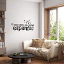 Muursticker El que canta, sus penas espanta