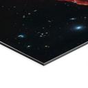 Billede James Webb Telescope - Cosmic Hurricane Herbig Haro 49/50 – print på aluminium (Alu-Dibond)