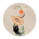 Póster Arty Guayaba - Papaya Equilibrio - Redondo