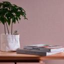 Tekstureret tapet med glittereffekt rosa sølv - ensfarvet tekstureret tapet - non-woven tapet