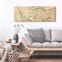 Lienzo van Gogh - Crema de Almendros en Flor - Panorama