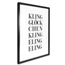 Poster Kling Cloches