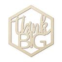 Décoration en bois placage peuplier - Think Big