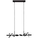 Pendelleuchte Alexander, schwarz, 150 x 75,5 cm, Pendellampe