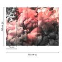 non-woven tapet Designwalls i pink og grå non-woven tapet ColoredSmoke 