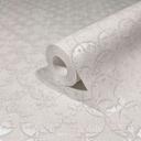 Non-woven tapet med stjerner i ornamental stil beige grafik