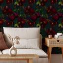 Mønstertapet UN Designs - Mørke blomster