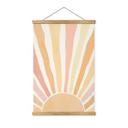 Tekstil plakat Boho-solstråler - Manovski