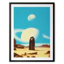 Póster Enamorados en el espacio - Taudalpoi